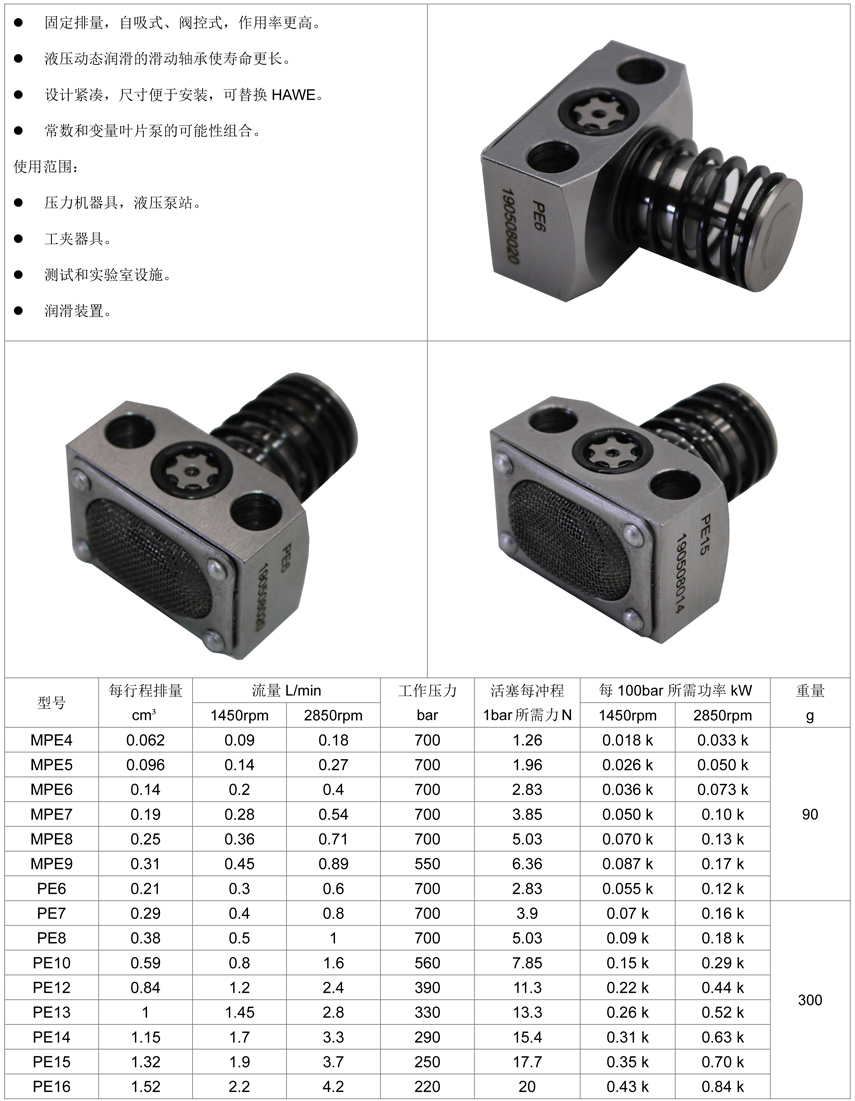 现货MPE4/5/6/7/8/9系列径向柱塞副，现货PE/6/7/8/9/10/12/13/14/15/16系列径向柱塞